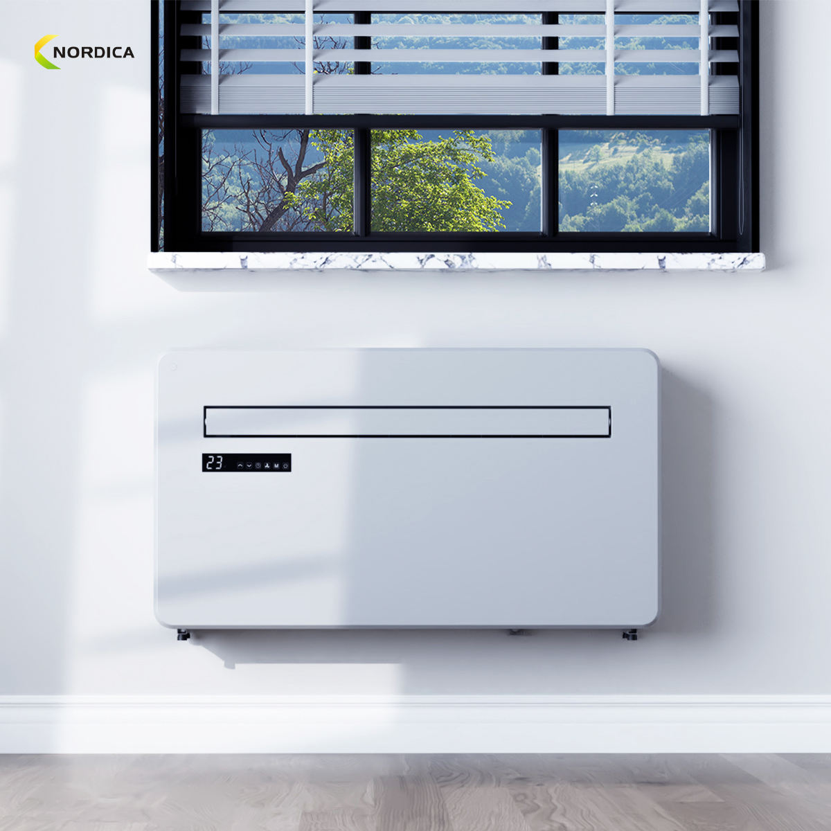 ECO-Friendly R290 Monoblock Air Conditioner 8000 BTU